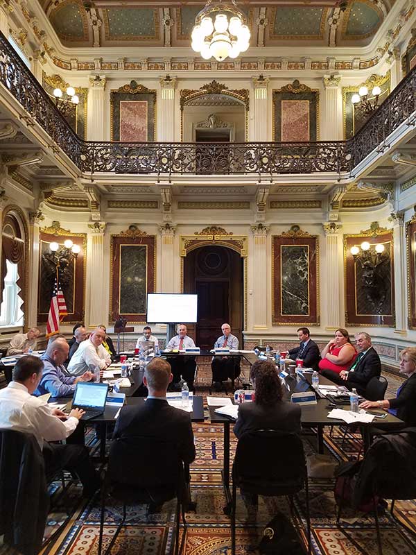 photo: CFO participants engaged in roundtable discussion