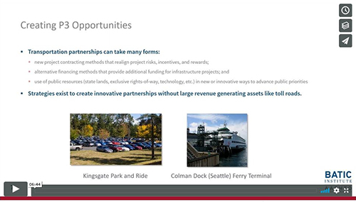 Vimeo link - Building Capacity for P3 Success 