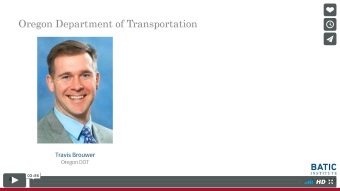 Vimeo link - Oregon Department of Transportation excerpt